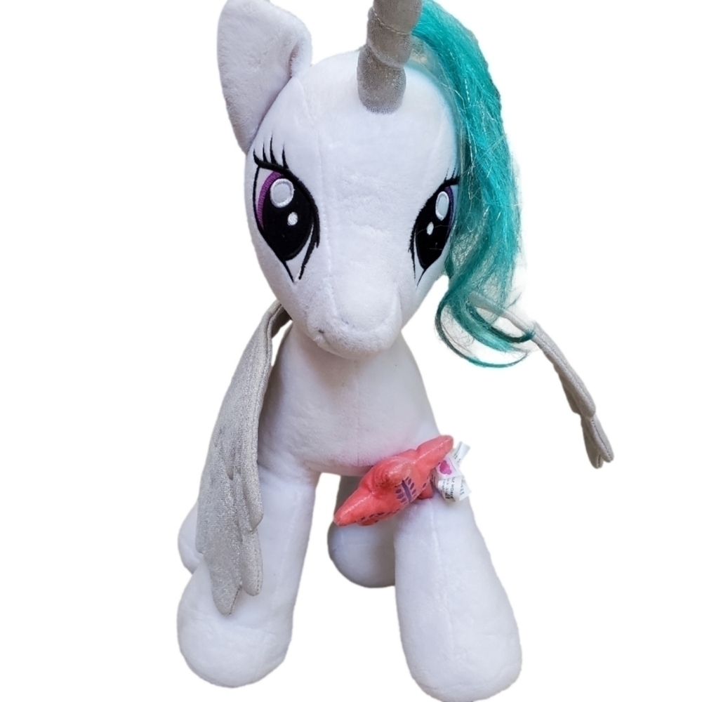 My Little Pony Build a Bear 15” Princess Celestia Unicorn Rainbow Plush Animal